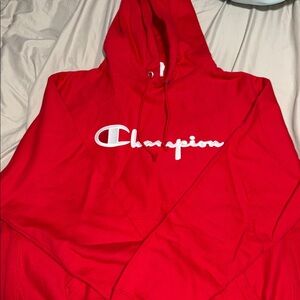 Champion Vibrant Red Pullover Hoodie